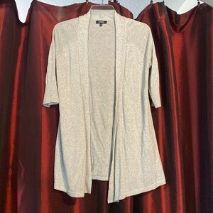 Sparkly half sleeve cardigan